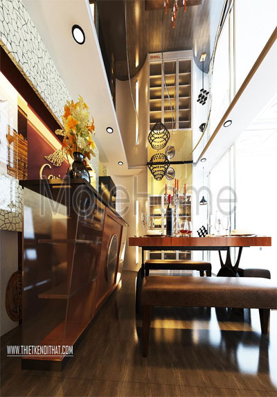  Thiết kế nội thất nhà hàng Trứng Cá Tầm tại Hà Nội