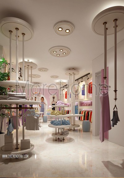  Thiết kế shop thời trang hiện đại tại 193 Phố Huế
