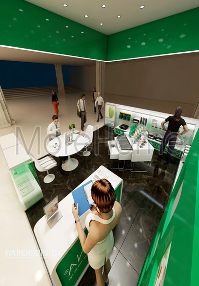  Thiết kế showroom thiết bị y tế  hiện đại- tại Royal City